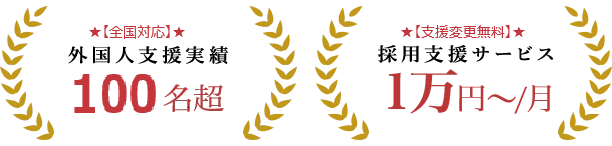 紹介実績100人以上・安心の返金制度・抜群の定着率